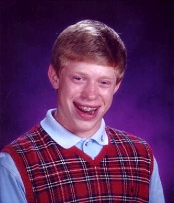 Bad Luck Brian Meme Generator