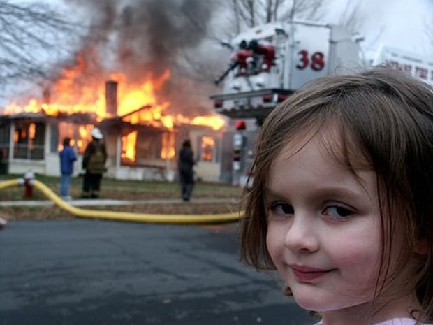 Disaster Girl Meme Generator